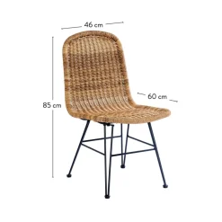 Tables À Manger^CASA ACACIA Pieds De Table V Set De 2 Naturel