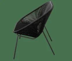 Bancs De Jardin^CASA ACAPULCO Banc Lounge Noir