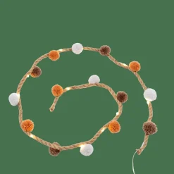 Kids|Guirlandes Lumineuses^CASA BASIL Guirlande Lumineuse Diverses Couleurs, Blanc, Brun, Terre Cuite