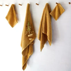 Serviettes De Bain^CASA BIO SOFT Serviette De Bain Jaune