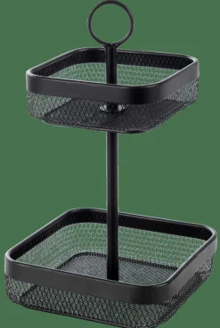 Accessoires De Cuisine^CASA BLACK LUNAR Panier Carré 2 Pièces Noir