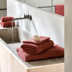 Draps De Bain^CASA B-LUX Drap De Bain Rouge
