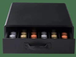 Accessoires Café^CASA CAFE Boîte Tiroir Pour Capsules Café Noir