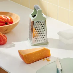 Aide Cuisine^CASA CUISINO Râpe Tour Avec Récipient Menthe