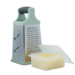 Aide Cuisine^CASA CUISINO Râpe Tour Avec Récipient Menthe
