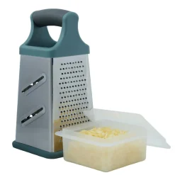 Aide Cuisine^CASA CUISINO Râpe Tour Avec Récipient Vert