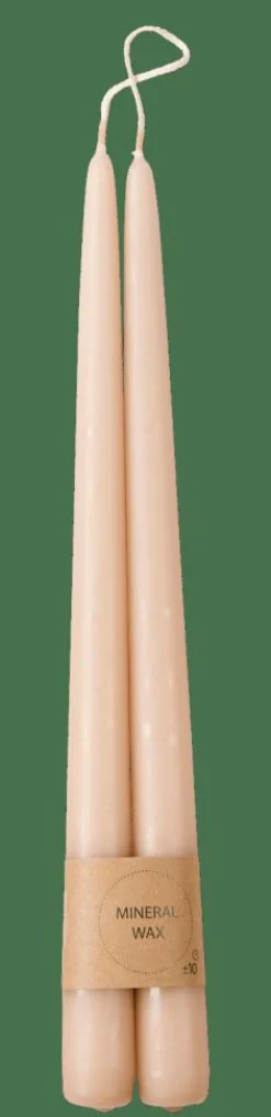 Bougies^CASA DUO Bougies Dîner Set De 2 Beige