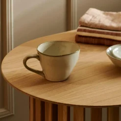 Mugs^CASA EARTH MARL Tasse Jumbo 45 CL Crème