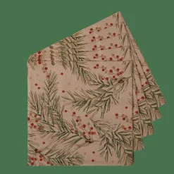 Serviettes^CASA ECO HOLLY Set De 20 Serviettes Multicolore