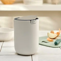 Poubelles De Cuisine^CASA EKO Mini Poubelle De Table 1,5l Blanc
