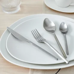 Ménagères^CASA ETNA SATIN Couverts 16 Pièces Argent