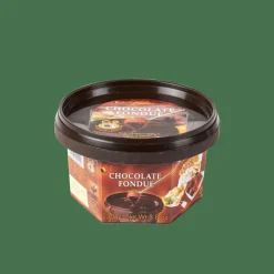 Alimentation^CASA FONDUE Chocolat Pour Fondue 250g Chocolat Noir Brun Foncé