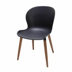 Chaises De Salle À Manger|Chaises De Jardin^CASA FRIDA Coque D'assise Noir