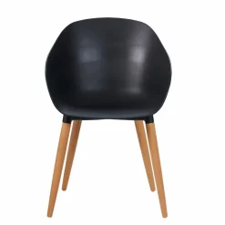 Chaises De Salle À Manger|Chaises De Jardin^CASA FRIDA Coque D'assise Noir