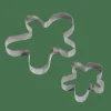 Moules^CASA GINGERBREAD Emporte-pièces Set De 2 Argent
