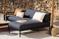 Chaises Longues|Salon De Jardin^CASA HANNA Chaise Longue Teck Noir