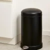 Poubelles De Cuisine^CASA INDUSTRIA Poubelle à Pédale 12 L Noir