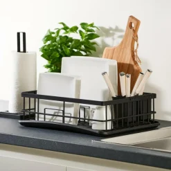 Accessoires De Cuisine^CASA INDUSTRIA Égouttoir Pour Vaisselle Noir