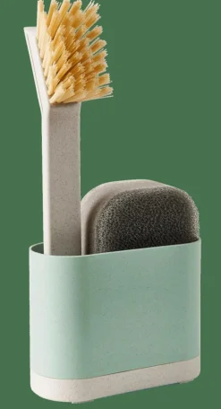 Faire La Vaisselle^CASA JASMIN Brosse Vaisselle Avec éponge Vert