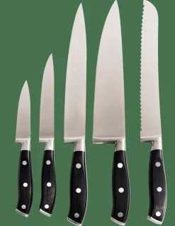 Couteaux À Découper^CASA JULIENNE Couteau éplucheur Noir