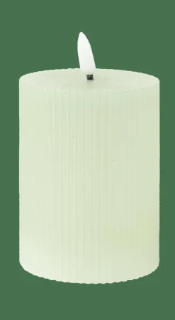 Bougies Led^CASA LED Bougie Avec LED Menthe