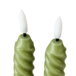 Bougies Led|Bougies^CASA LED Bougie Dîner Led Vert