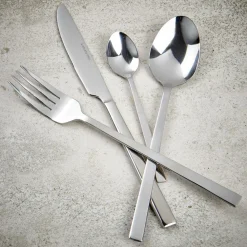 Ménagères^CASA LUGANO Ménagère 16 Pièces Argent