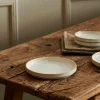 Assiettes^CASA MINERAL MARBLE Assiette Blanc