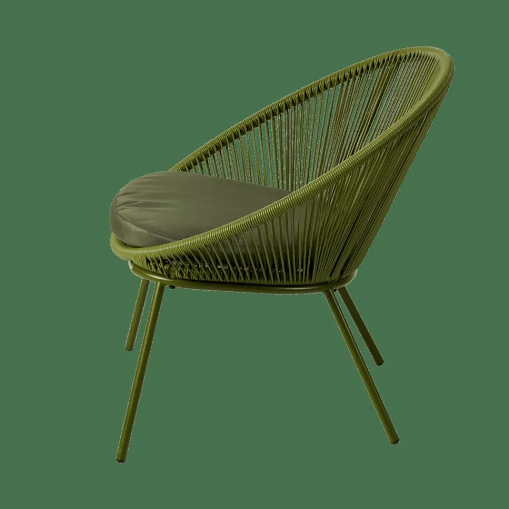Fauteuils De Jardin^CASA PAPAYO Chaise Lounge Avec Coussin Vert