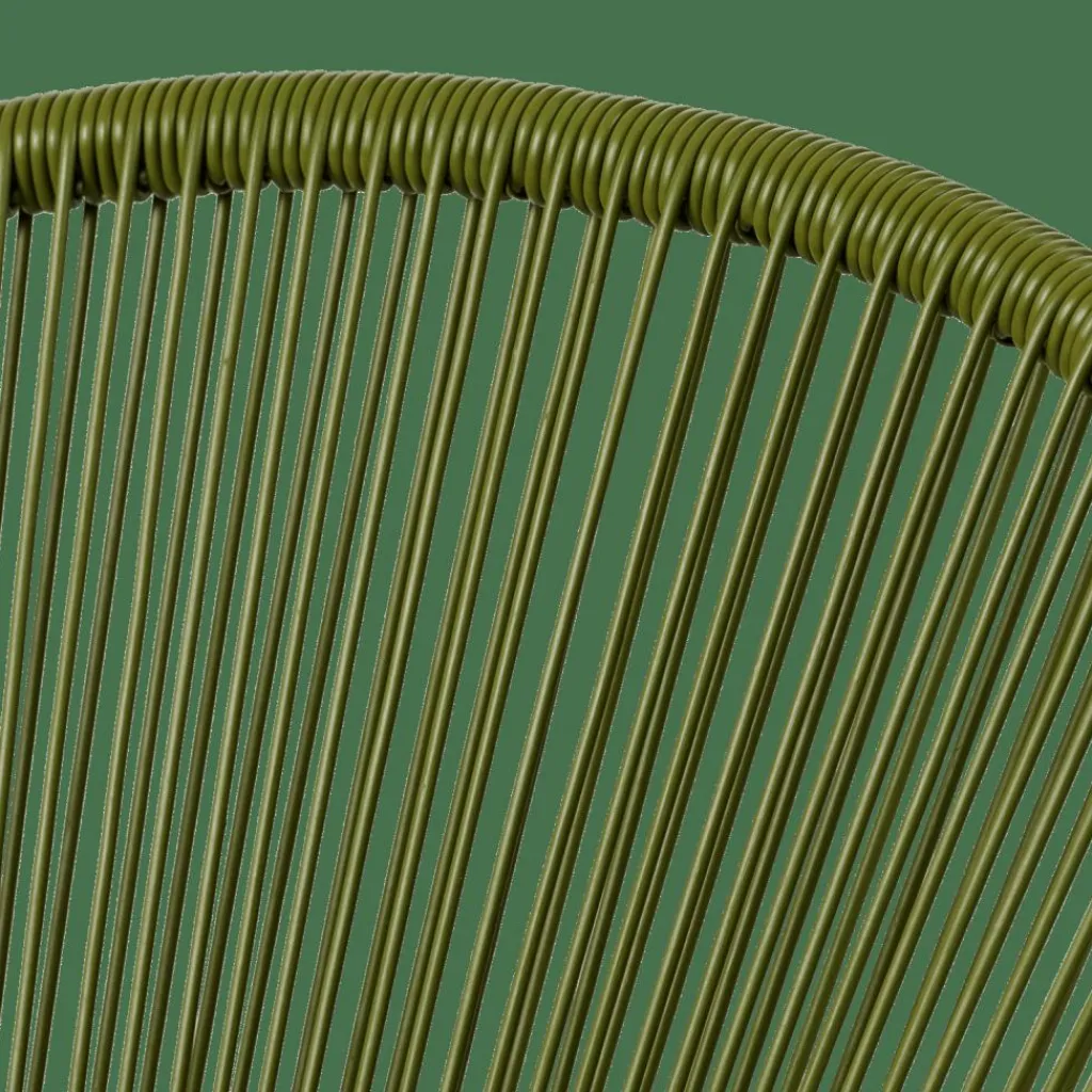 Fauteuils De Jardin^CASA PAPAYO Chaise Lounge Avec Coussin Vert