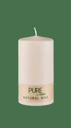 Bougies^CASA PURE Bougie Cylindrique Brun Clair