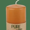 Bougies^CASA PURE Bougie Cylindrique Caramel