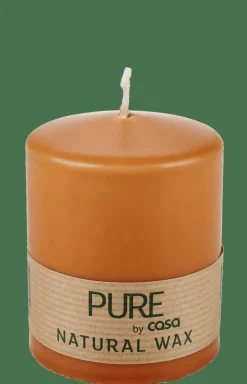 Bougies^CASA PURE Bougie Cylindrique Caramel