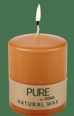 Bougies^CASA PURE Bougie Cylindrique Caramel
