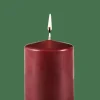 Bougies^CASA PURE Bougie Cylindrique Rouge Foncé