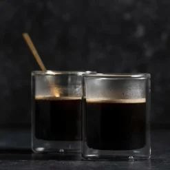 Verres À Café|Verres À Thé^CASA RELAX Verre Double Paroi Set De 2 12 CL Transparent