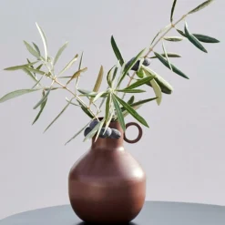 Vases|Automne^CASA RONDO Vase Brun Foncé