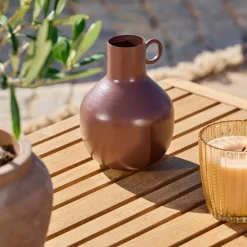 Vases|Automne^CASA RONDO Vase Brun Foncé