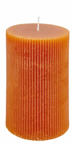 Bougies^CASA RUSTIC Bougie Côtelée Blanc