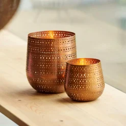 Porte-Bougies^CASA SIRIUS Partylight Bronze