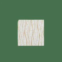 Serviettes^CASA STARS Set De 20 Serviettes Doré