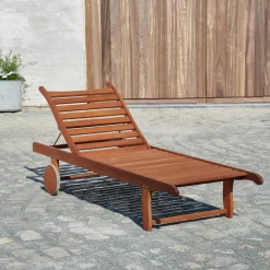 Chaises Longues^CASA SUN Chaise Longue Naturel