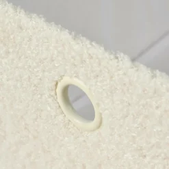 Boîtes De Rangement^CASA TEDDY Panier Pliable Blanc Cassé