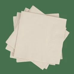 Serviettes^CASA UNI Set De 20 Serviettes Beige