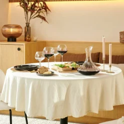 Nappes^CASA UNILINE Nappe Blanc Cassé