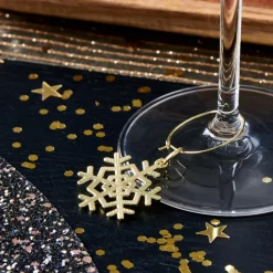 Cocktail Accessoires^CASA X-MAS GLAM Marque Verre Set De 6 Doré