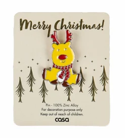 Moules^CASA X-MAS Set à Pâtisserie 4P. Spatule Avec 3 Emporte-pièces Doré, Multicolore