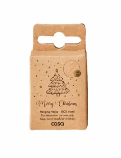 Moules^CASA X-MAS Set à Pâtisserie 4P. Spatule Avec 3 Emporte-pièces Doré, Multicolore